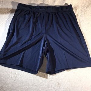 Tek Gear Men’s Dark Blue Athletic Training Shorts